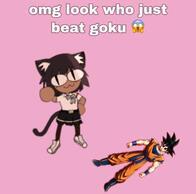 Beating Goku