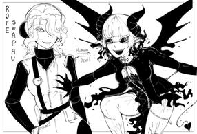 Black clover ver. Role switch AU ft.Leviatia